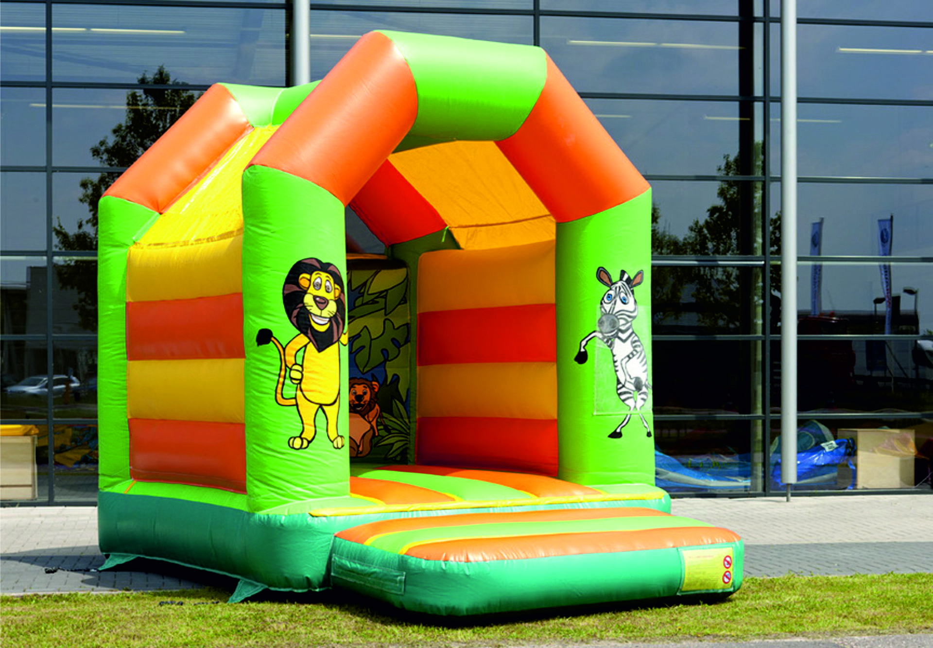 Huepfburg- mieten bei eventTIME, der Partyausstatter