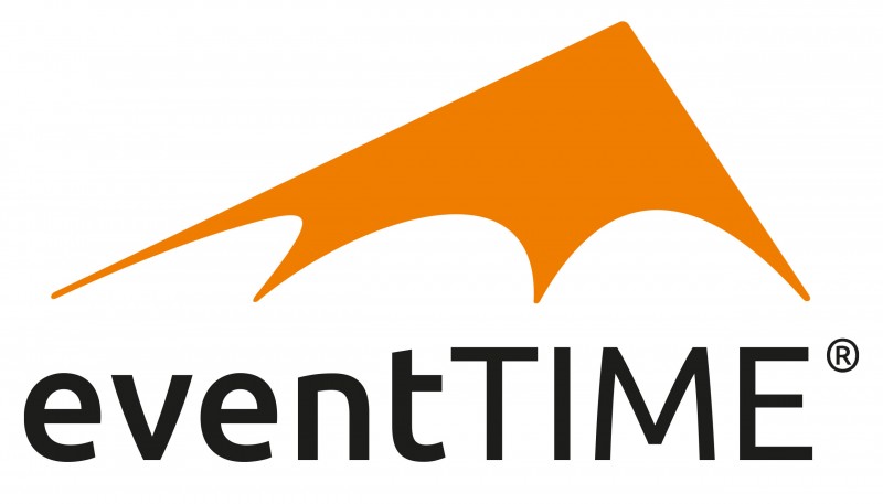 Logo eventTime, Dein Markthütten-Shop und Partyausstatter, unkompliziert online bestellen