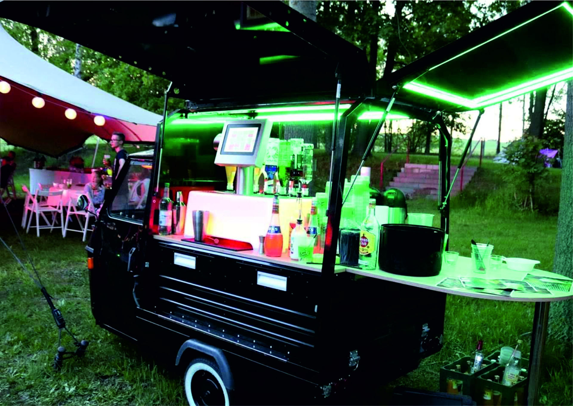 Cocktail Ape- mieten bei eventTIME, der Partyausstatter