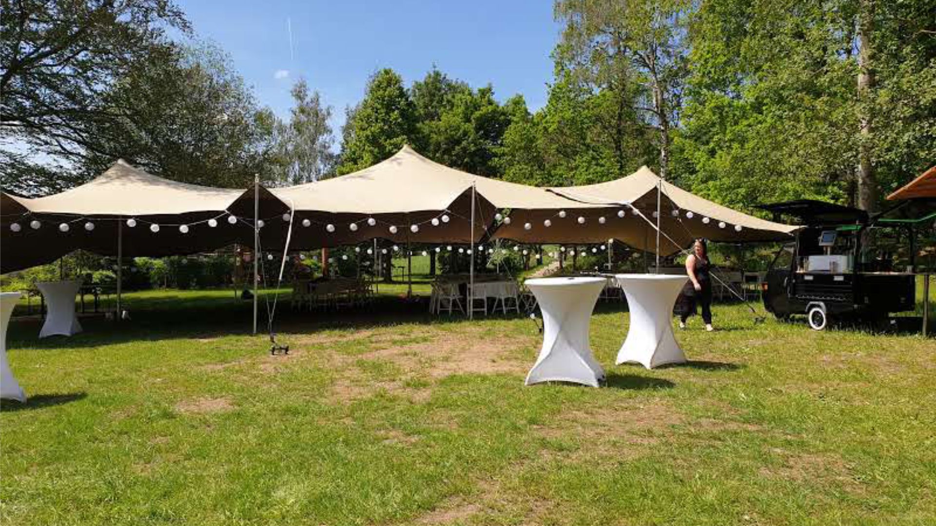 grosses 10x22 Flexzelt- mieten bei eventTIME, der Partyausstatter