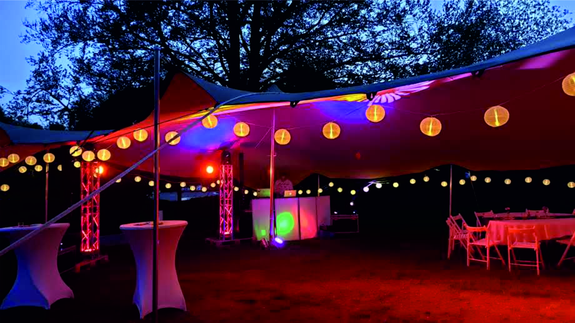 Lichterkette mit Leuchten im Ballon-Design – mieten bei eventTIME, der Partyausstatter