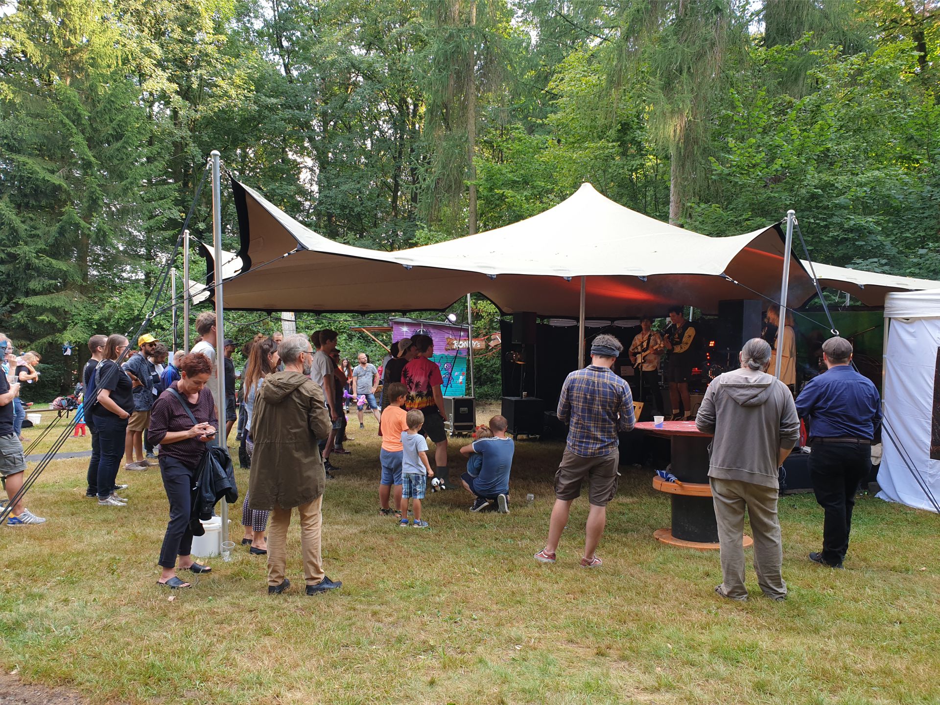 Strechzelt7 5x10 - mieten bei eventTIME, der Partyausstatter
