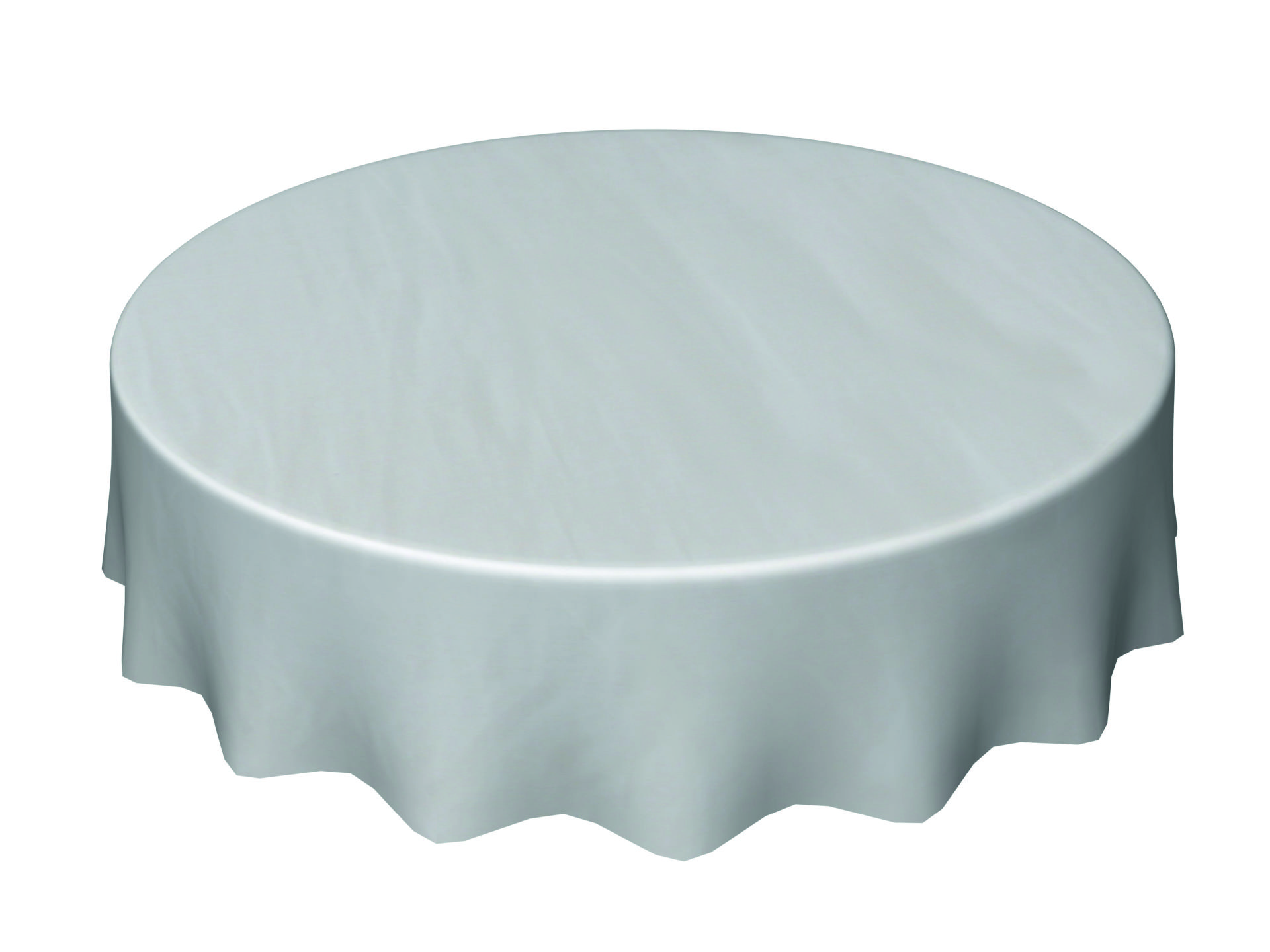 Tischdecke rund 240cm- mieten bei eventTIME, der Partyausstatter