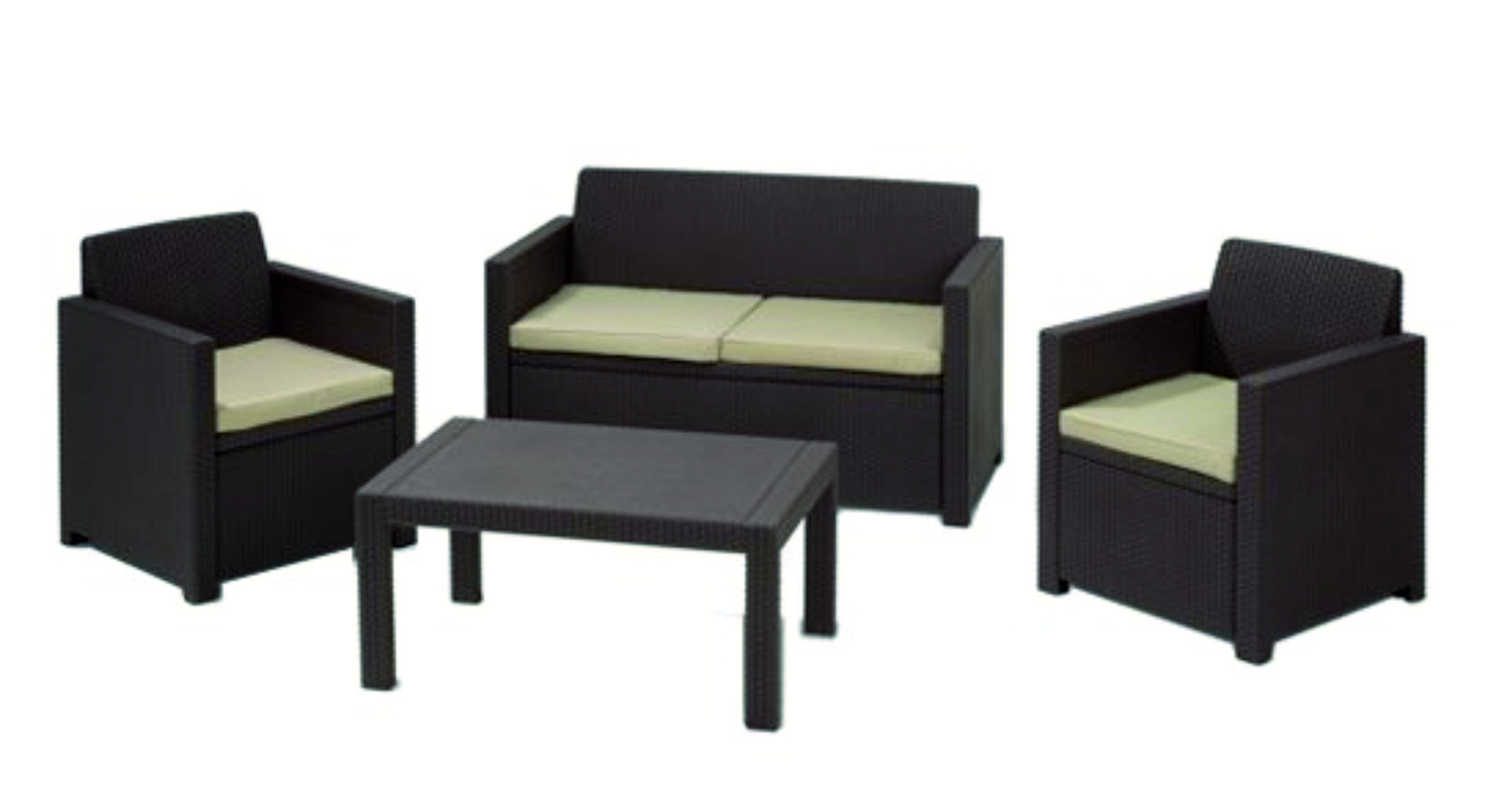 Ratan- Loungeset- mieten bei eventTIME, der Partyausstatter