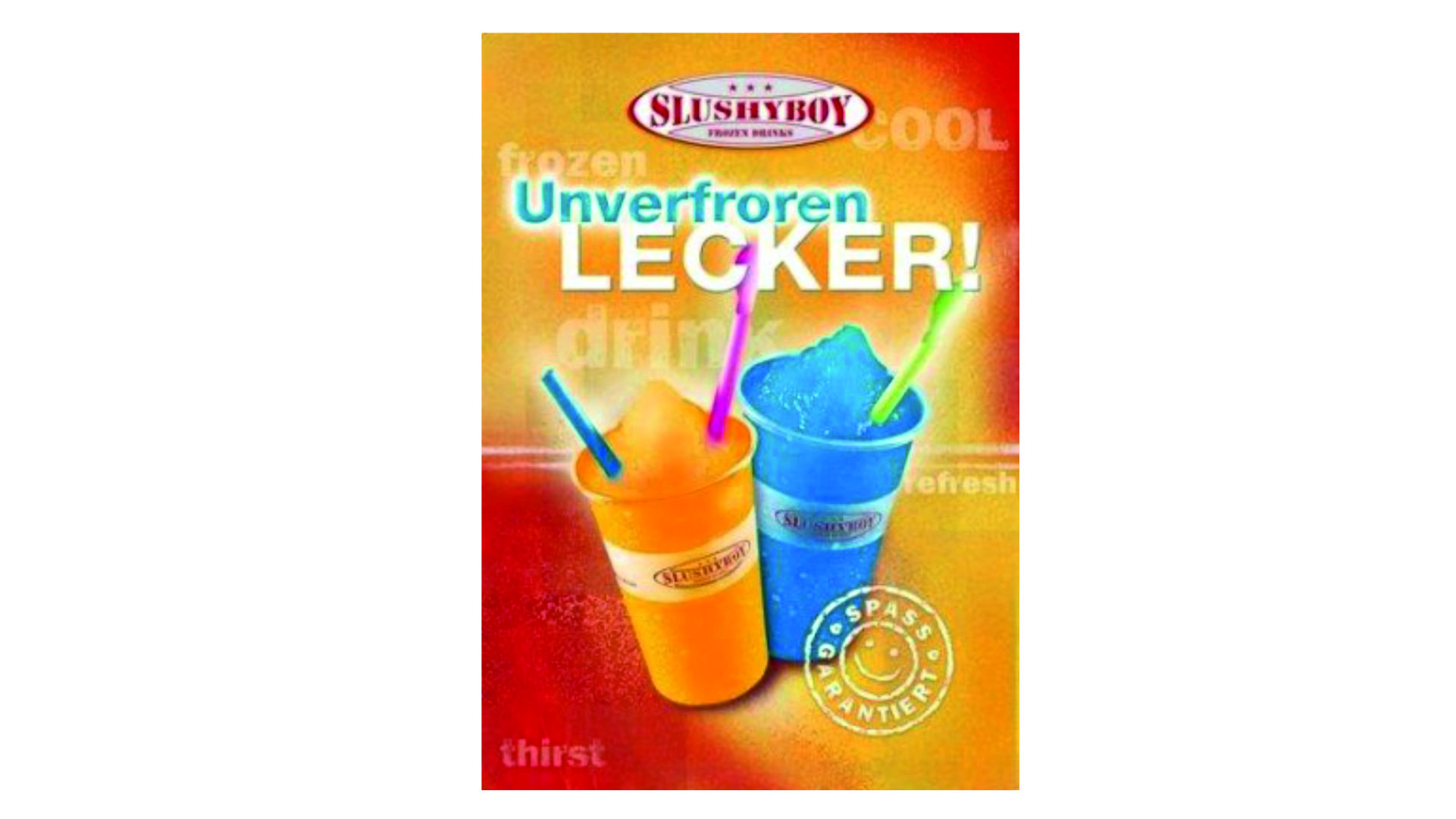 Slushmaschine- Zubehör- mieten bei eventTIME, der Partyausstatter