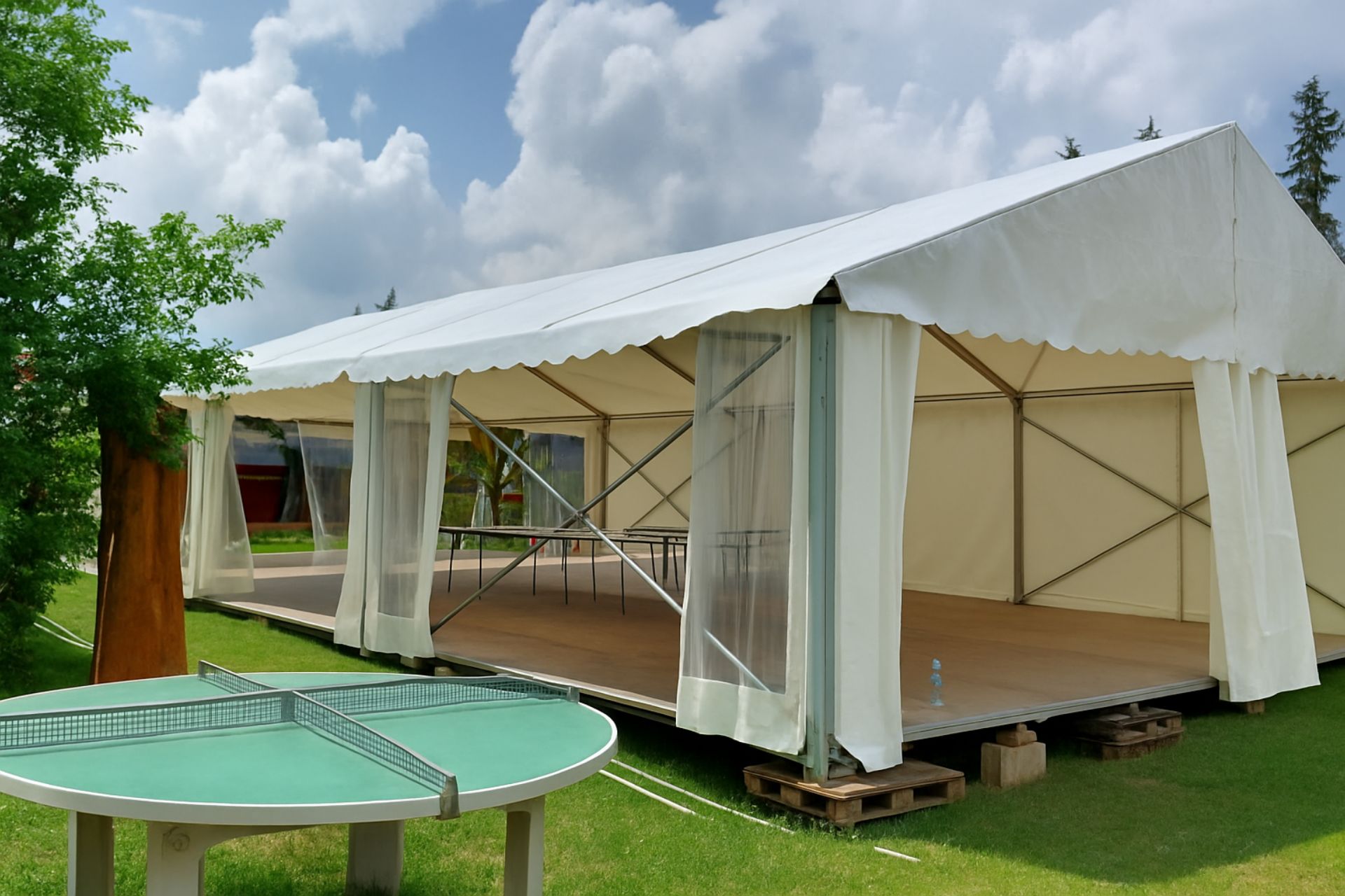 Festzelt-10mx20m mieten von eventTIME 