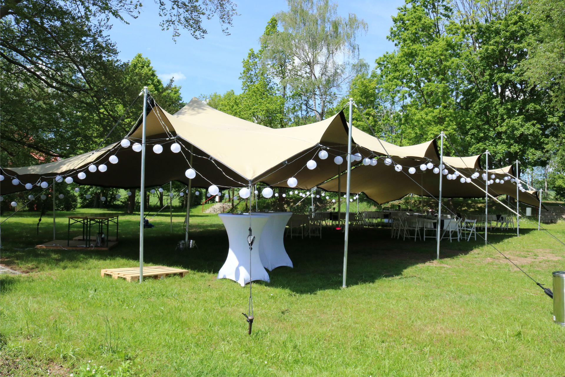 Flexzelt 15x20- mieten bei eventTIME, der Partyausstatter